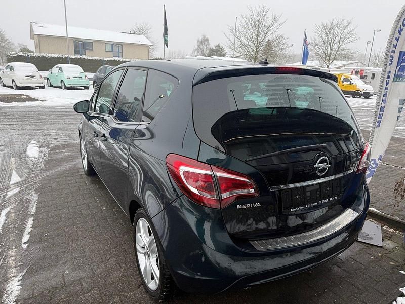 Gebraucht Opel Meriva Innovation 88 PS (64 kW) 2014 Grün Van / Kleinbus
