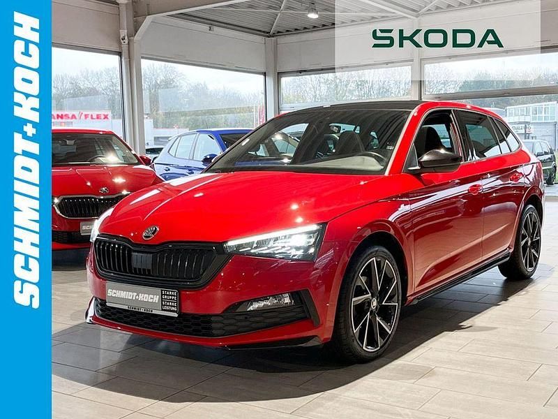 Rot Gebraucht 2020 Skoda Scala Monte Carlo Kleinwagen | 21.980 € (Fairer Preis) - Bild 1/4