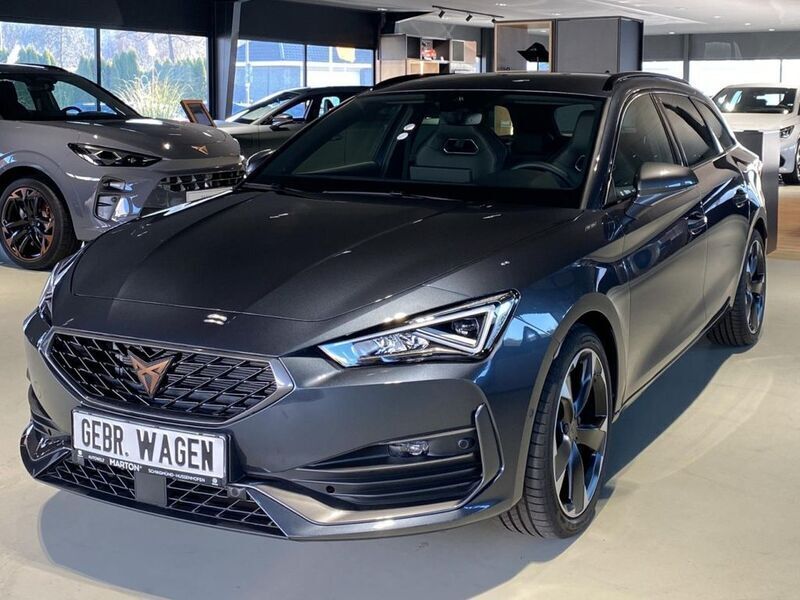 Gebraucht Cupra Leon 150 PS (110 kW) 2023 Magnetic grau metallic Kombi