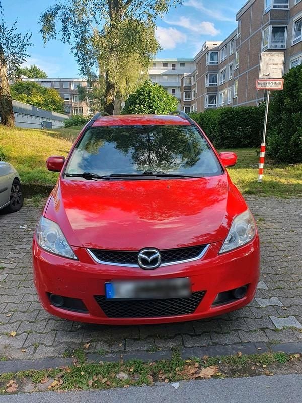 Rot Gebraucht 2006 Mazda 5 Van / Kleinbus | 990 € (Superpreis) - Bild 1/4