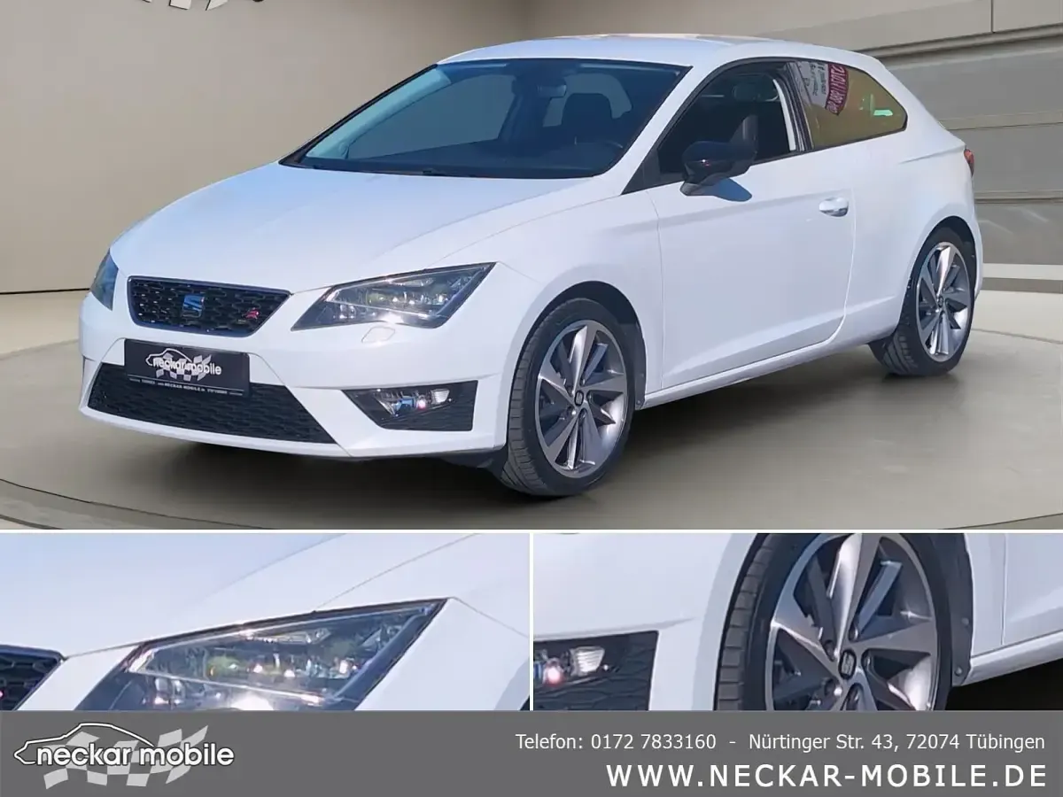 Gebraucht Seat Leon FR 179 PS (131 kW) 2016 Weiß Coupé