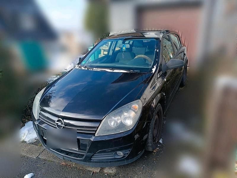 Schwarz Gebraucht 2005 Opel Astra Limousine | 510 € (Superpreis) - Bild 1/4