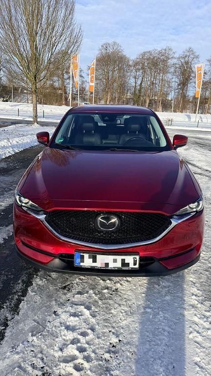 Gebraucht Mazda CX-5 Sports-Line 175 PS (128 kW) 2017 Rot SUV