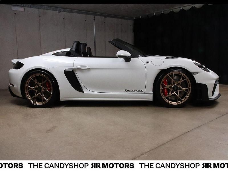 Gebraucht Porsche 718 Spyder 500 PS (367 kW) 2024 Weiß Cabrio