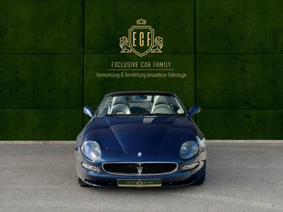 Gebraucht Maserati Spyder 390 PS (286 kW) 2003 Blau Cabrio