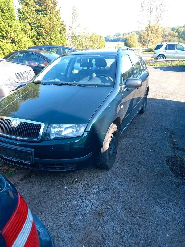 Grün Gebraucht 2004 Skoda Fabia Kleinwagen | 1.000 € - Bild 1/4