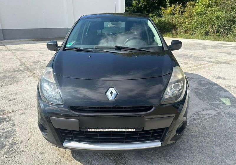 Schwarz Gebraucht 2009 Renault Clio II Kleinwagen | 2.950 € - Bild 1/3