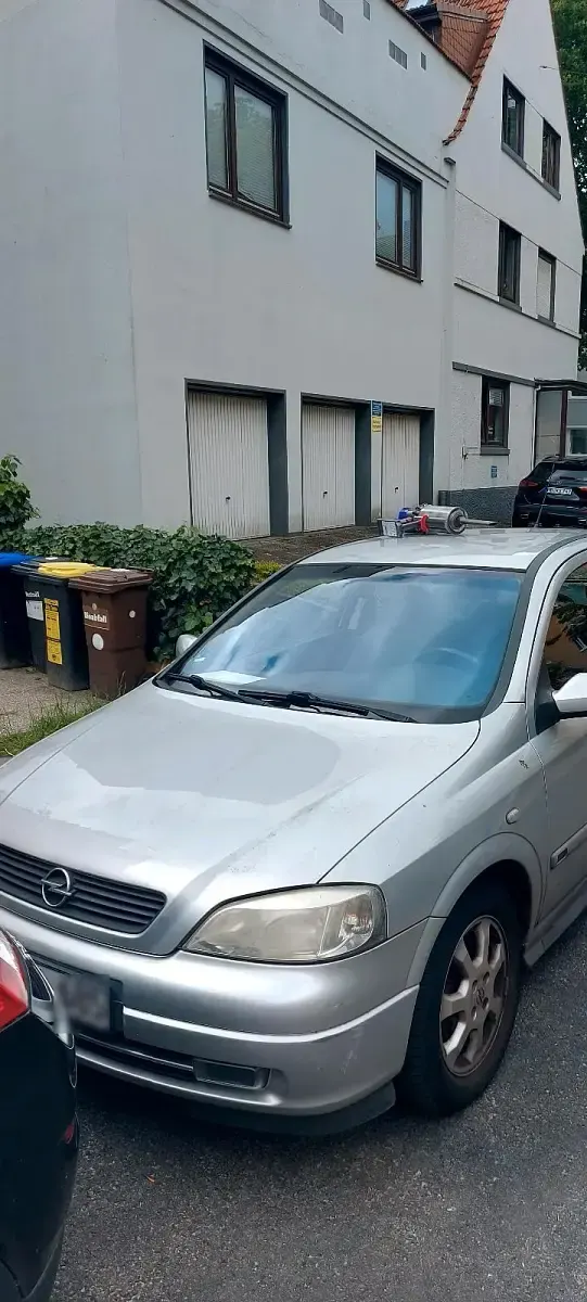 Gebraucht Opel Astra 101 PS (74 kW) 2001 Silber Kleinwagen