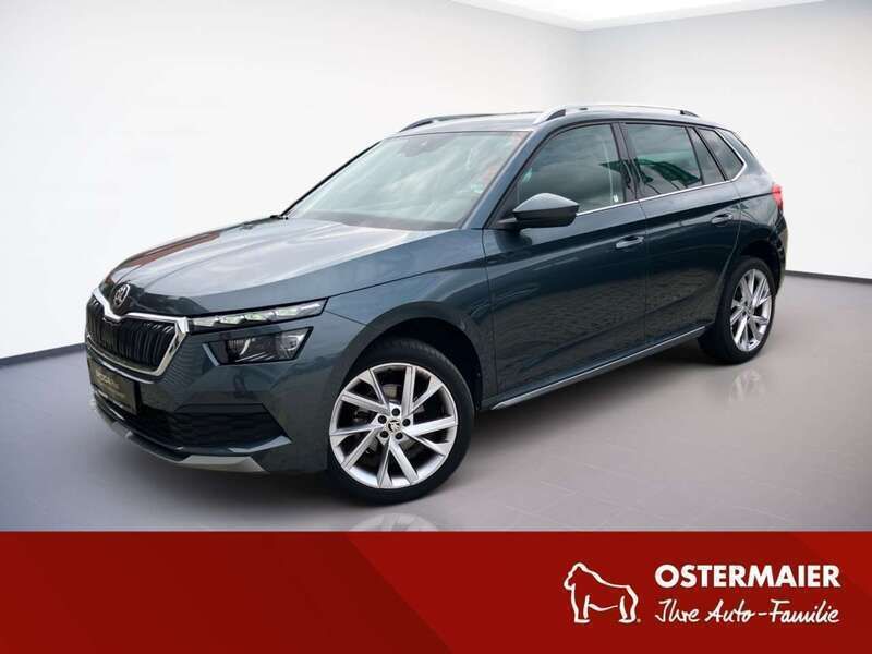 Quarzgrau met. Gebraucht 2021 Skoda Kamiq Style SUV | 21.650 € (Fairer Preis) - Bild 1/4