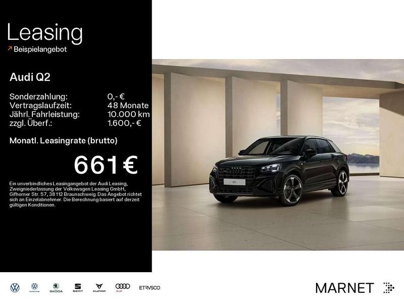 Neu Audi Q2 S-Line 190 PS (139 kW) 2026 Mythosschwarz metallic SUV