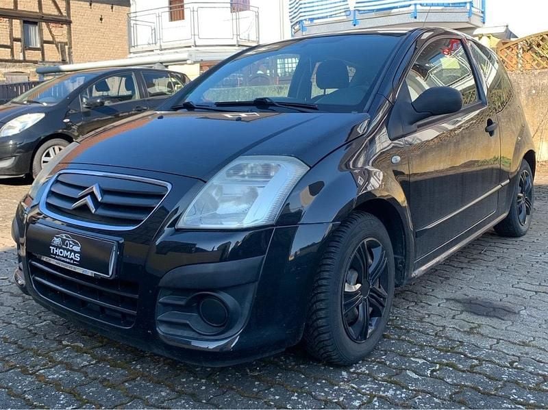 Gebraucht Citroën C2 60 PS (44 kW) 2009 Schwarz Kleinwagen