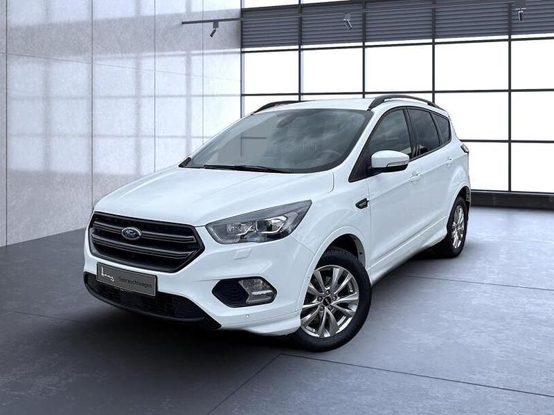 Gebraucht Ford Kuga ST-Line 150 PS (110 kW) 2018 Weiß SUV