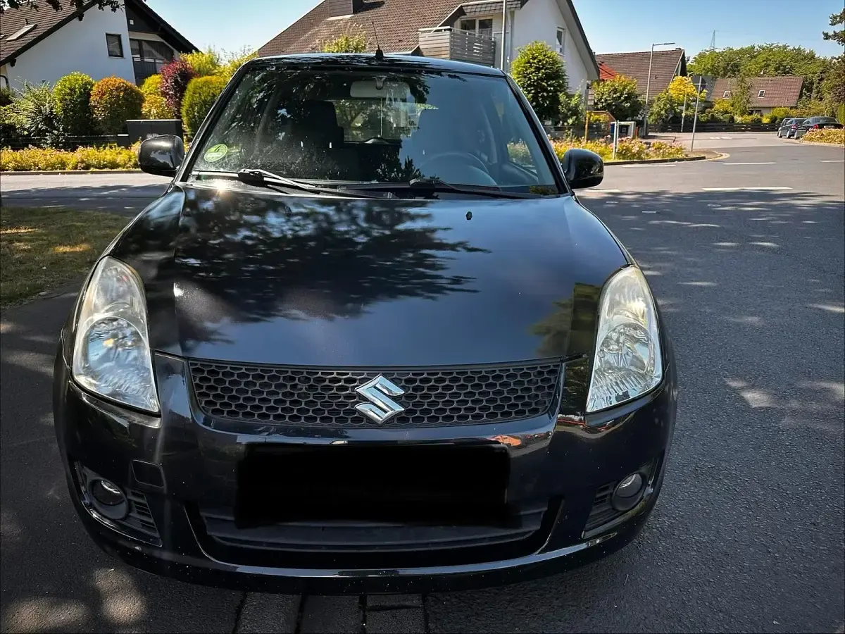 Gebraucht Suzuki Swift 102 PS (75 kW) 2008 Schwarz Kleinwagen