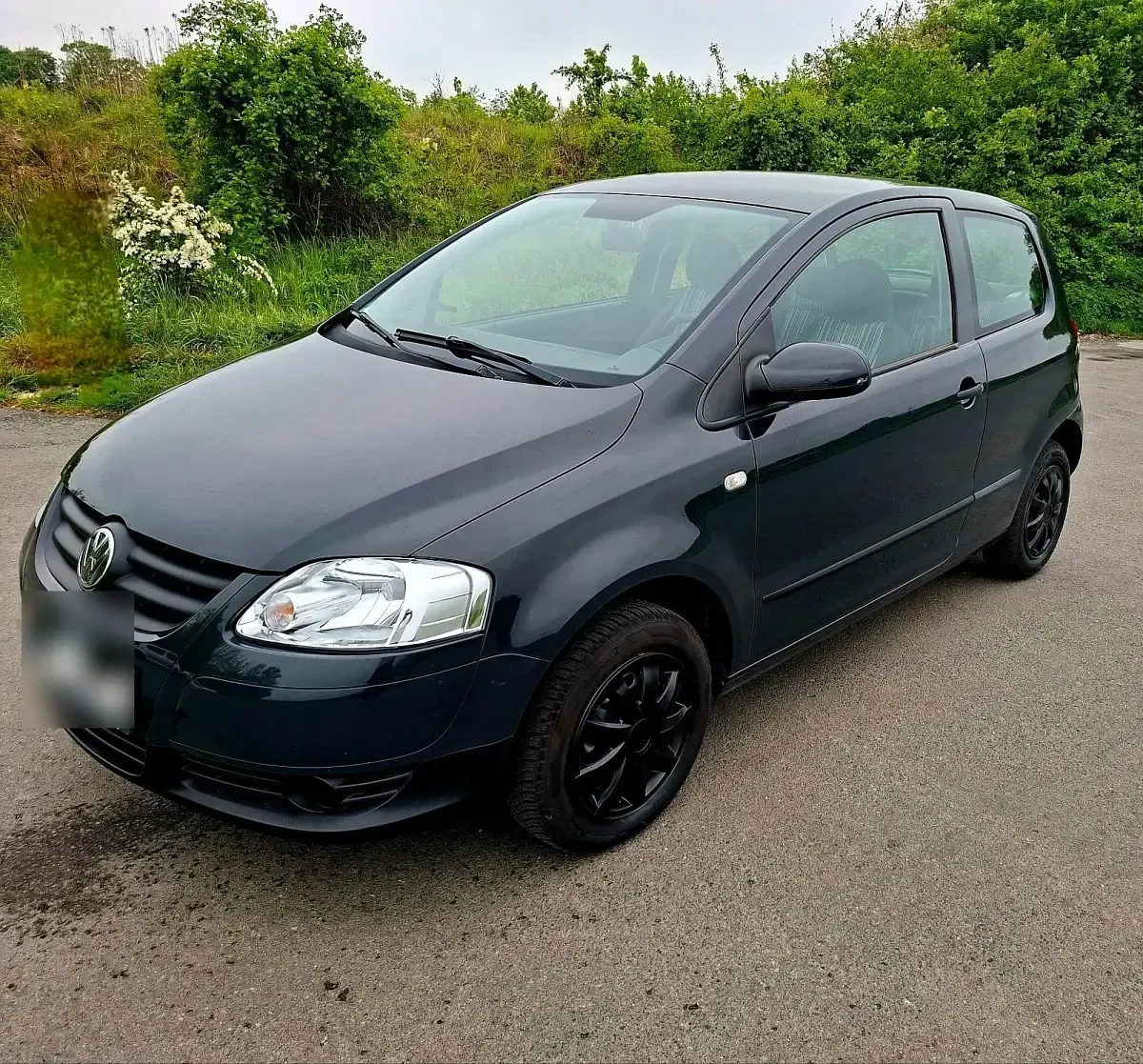 Używany VW Fox 55 KM (40 kW) 2005 Czarny Hatchback