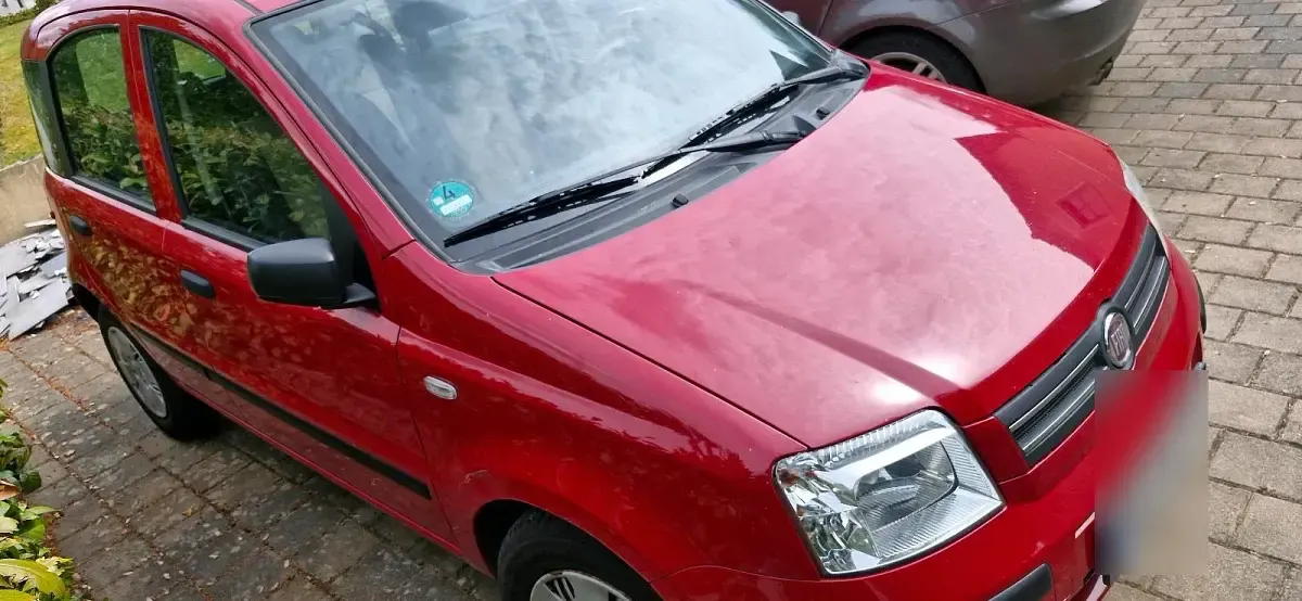 Gebraucht Fiat Panda 60 PS (44 kW) 2009 Rot Kleinwagen