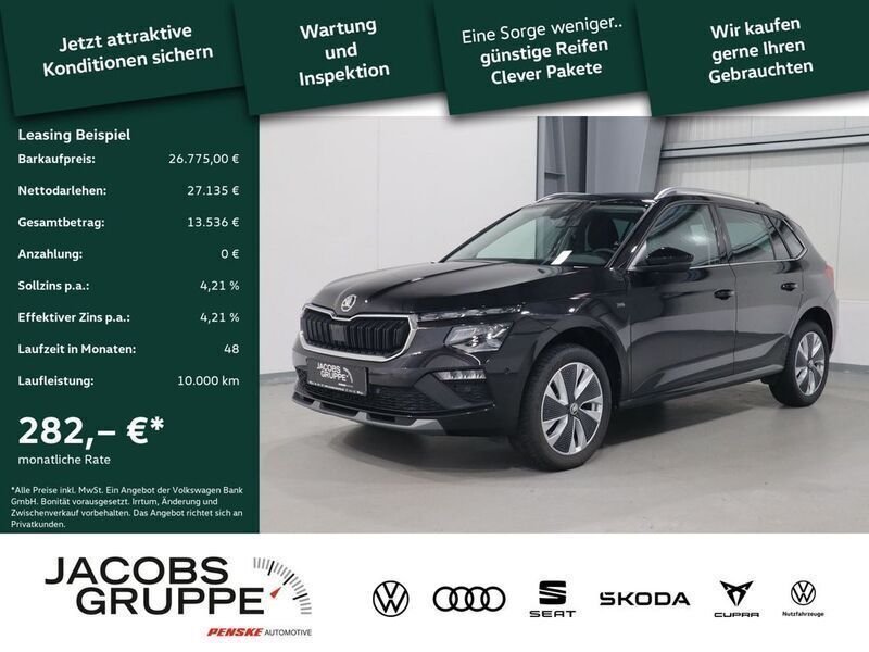 Schwarz Gebraucht 2024 Skoda Kamiq Selection SUV | 26.775 € (Etwas zu teuer) - Bild 1/4