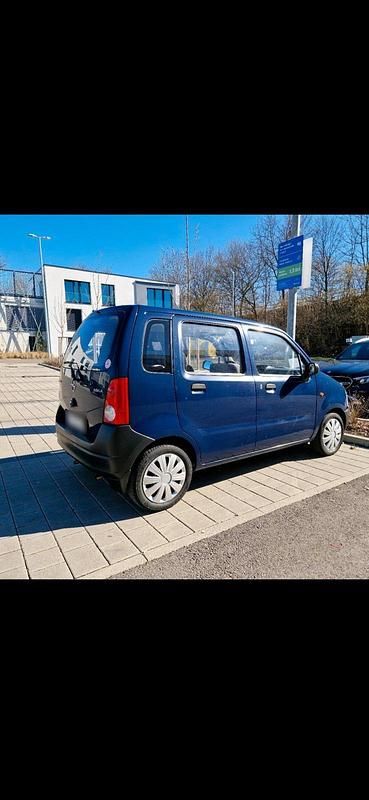 Gebraucht Opel Agila 60 PS (44 kW) 2001 Blau Van / Kleinbus