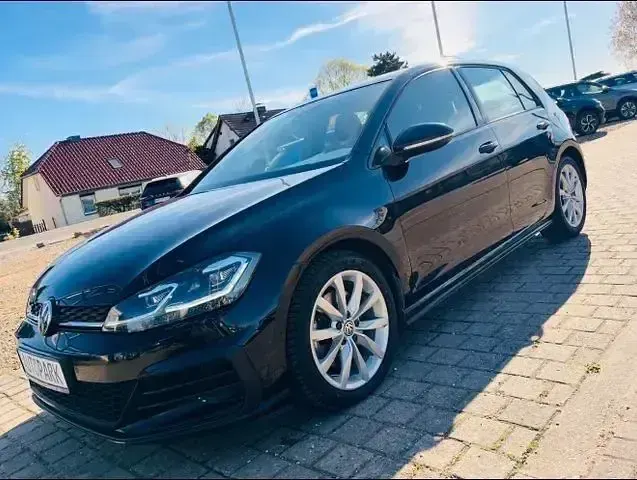 Gebraucht VW Golf VII GTD 184 PS (135 kW) 2018 Schwarz Limousine