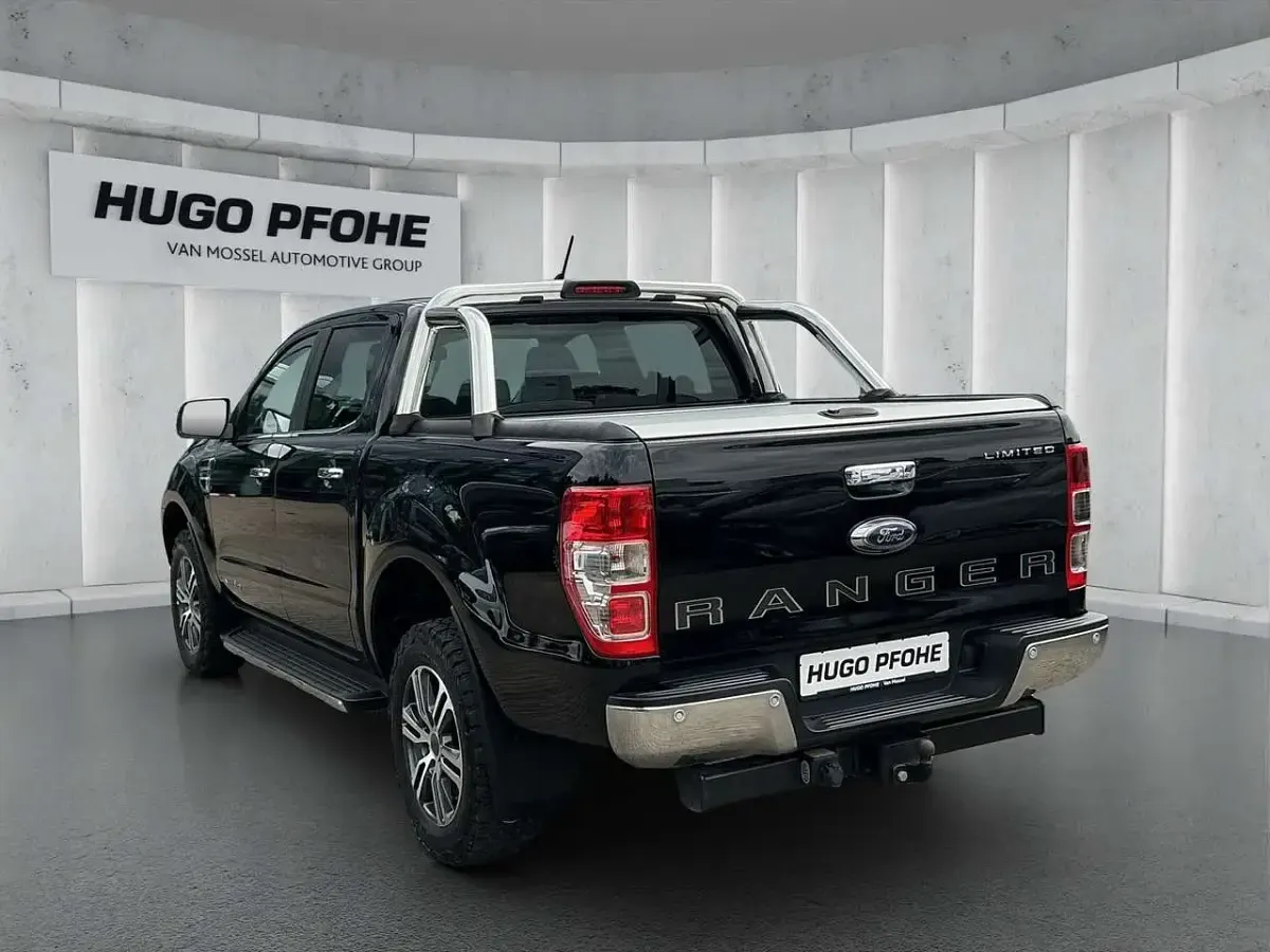 Gebraucht Ford Ranger Limited 212 PS (155 kW) 2022 Obsidian schwarz metallic Pickup