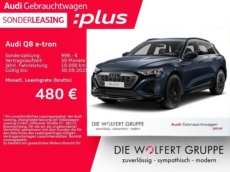 Blau Gebraucht 2024 Audi e-tron Ambiente SUV | 65.255 € (Guter Preis) - Bild 1/4