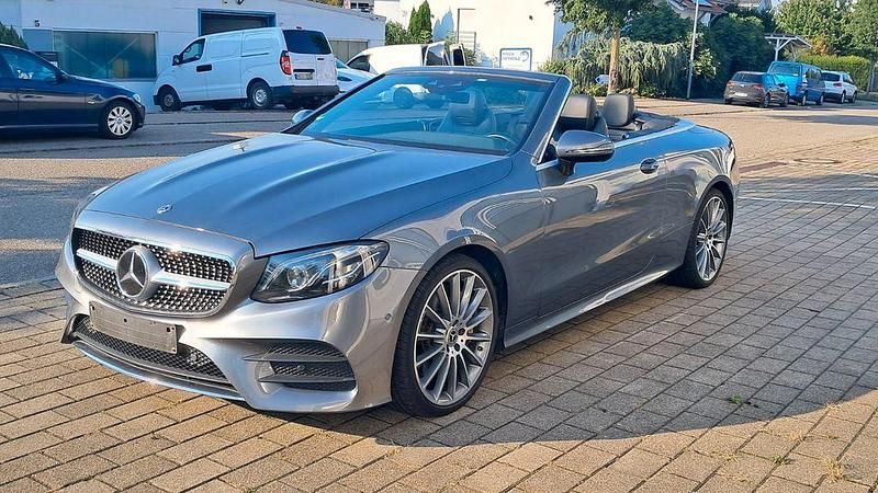Grau Gebraucht 2019 Mercedes E300 AMG Cabrio | 32.500 € (Superpreis) - Bild 1/4