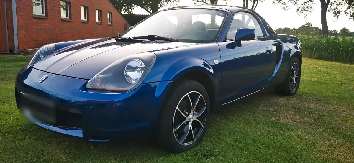 Gebraucht Toyota MR2 140 PS (102 kW) 2000 Blau Cabrio
