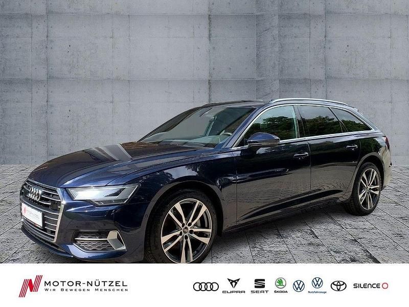 Firmamentblau metallic Gebraucht 2022 Audi A6 Ambiente Kombi | 38.930 € (Fairer Preis) - Bild 1/4