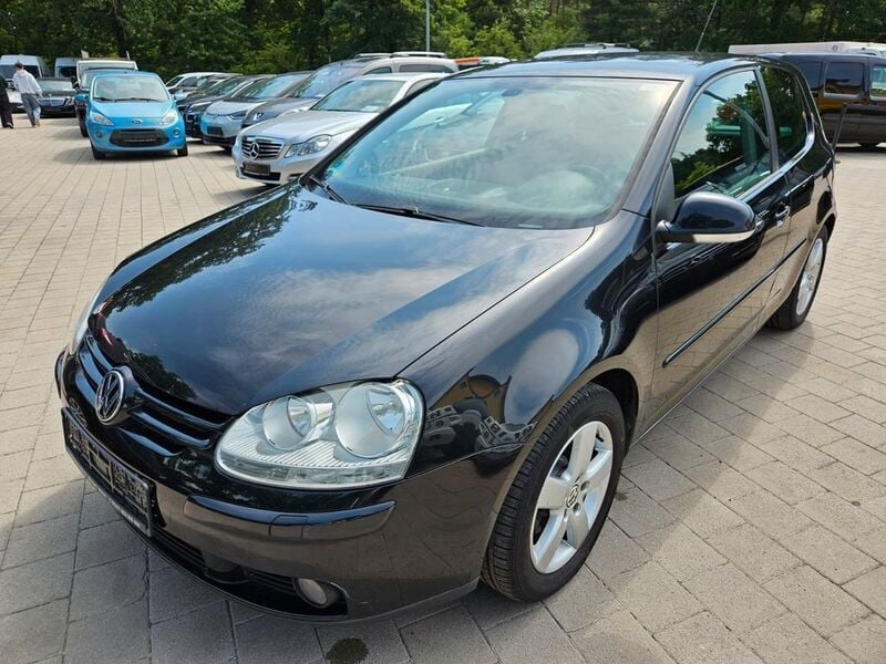 Schwarz Gebraucht 2007 VW Golf V United Limousine | 4.450 € - Bild 1/4