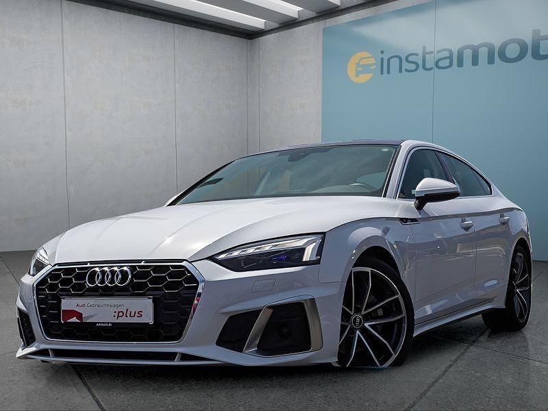 Weiß Gebraucht 2022 Audi A5 S-Line Coupé | 35.649 € (Fairer Preis) - Bild 1/4