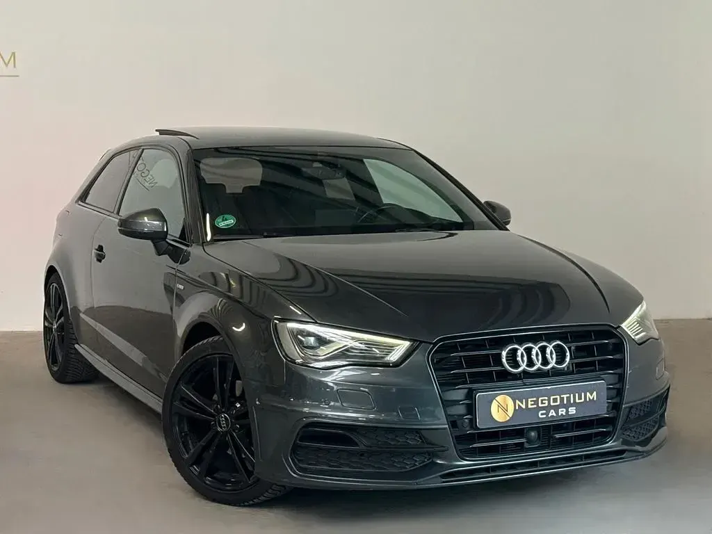 Używany Audi A3 S-Line 150 KM (110 kW) 2015 Szary Sedan/Limuzyna