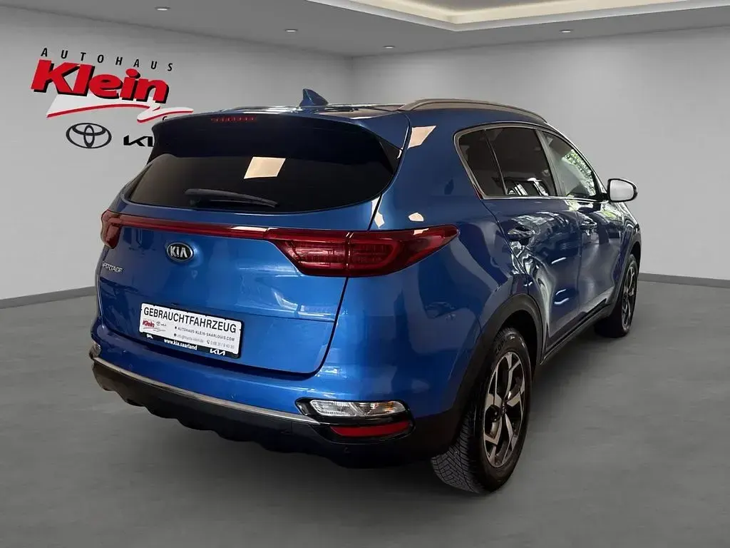 Gebraucht Kia Sportage DREAM-TEAM Edition 132 PS (97 kW) 2019 Blau SUV