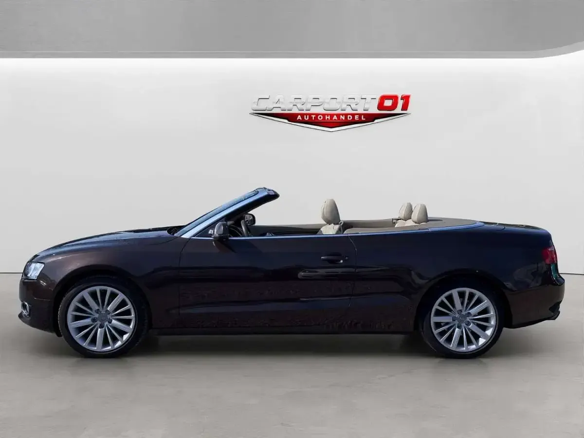 Gebraucht Audi A5 Cabriolet S-Line 179 PS (131 kW) 2009 Braun Cabrio