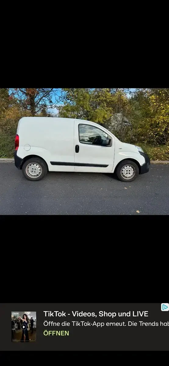 Gebraucht Fiat Fiorino 80 PS (58 kW) 2016 Weiß Van / Kleinbus