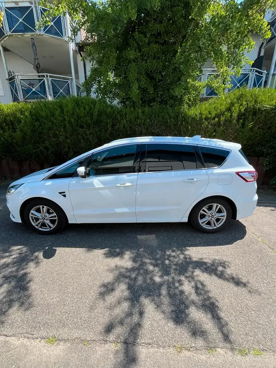Gebraucht Ford S-MAX S 190 PS (139 kW) 2020 Weiß Van / Kleinbus