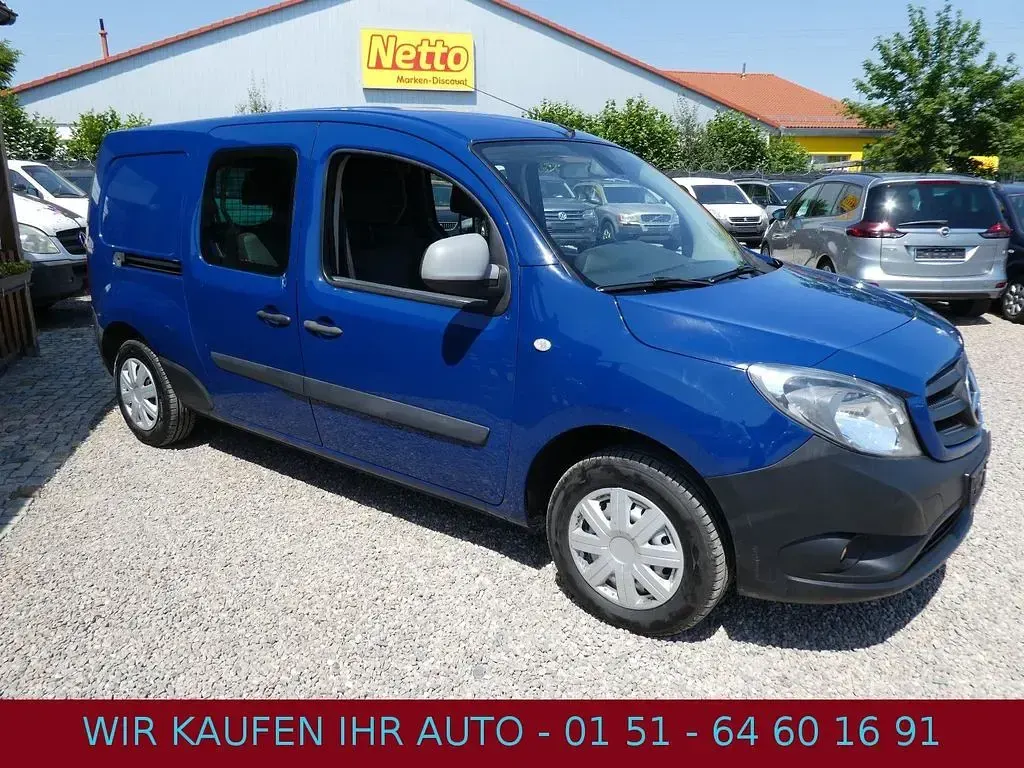 Gebraucht Mercedes Citan 111 110 PS (80 kW) 2015 Blau Van / Kleinbus