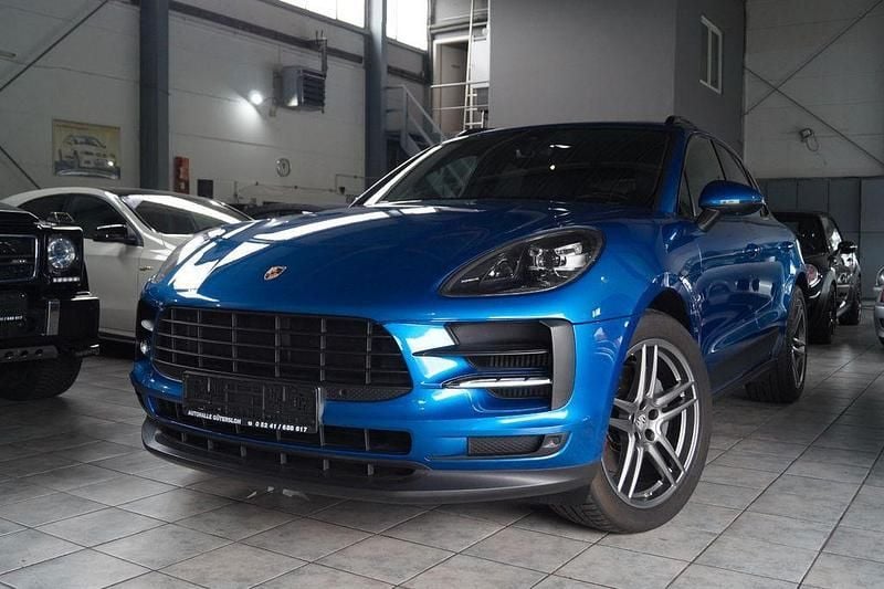 Blau Gebraucht 2019 Porsche Macan SUV | 51.990 € (Fairer Preis) - Bild 1/4