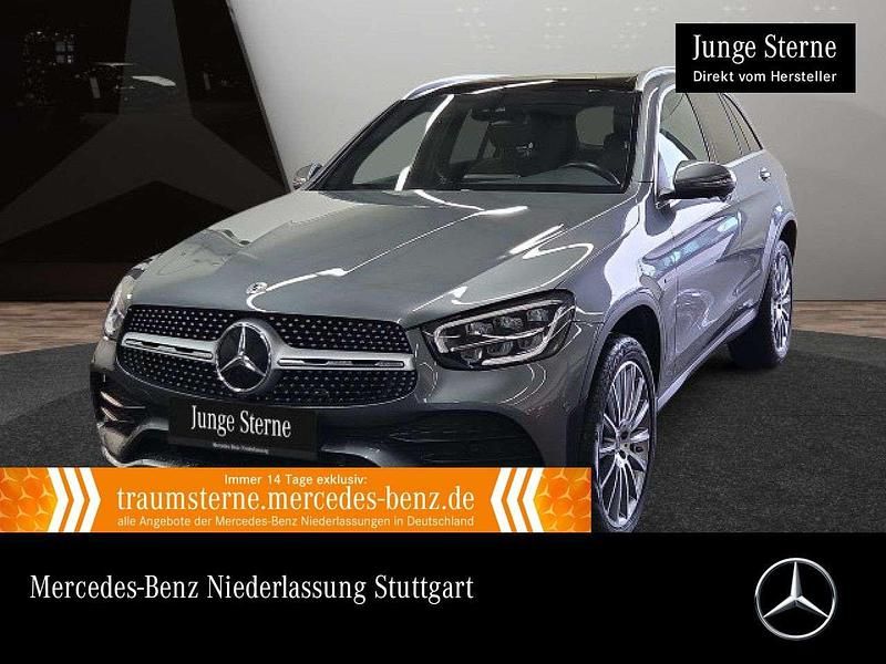 Selenitgrau Gebraucht 2021 Mercedes GLC300e AMG SUV | 44.990 € (Teuer) - Bild 1/3