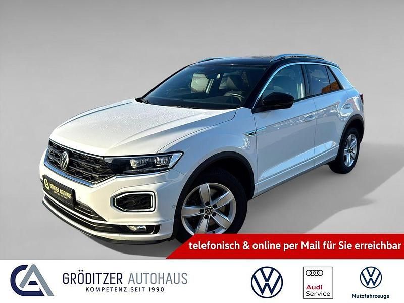 Pure white Gebraucht 2021 VW T-Roc Sport SUV | 24.689 € (Fairer Preis) - Bild 1/4