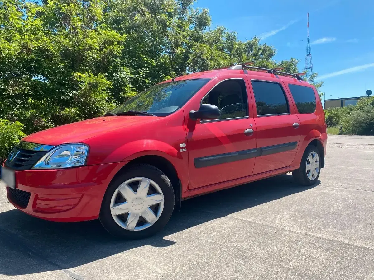 Gebraucht Dacia Logan 2009 Rot Kleinwagen