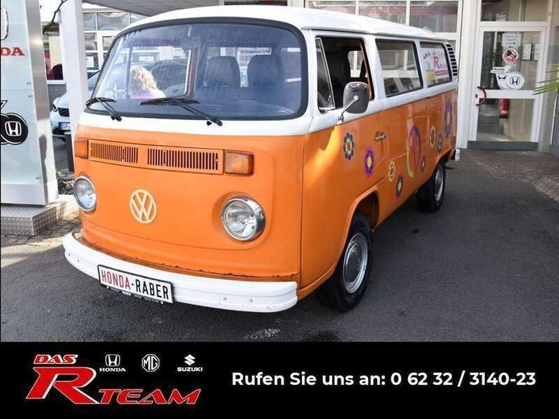 Orange/weiß Gebraucht 1976 VW T2 Van | 24.895 € - Bild 1/4