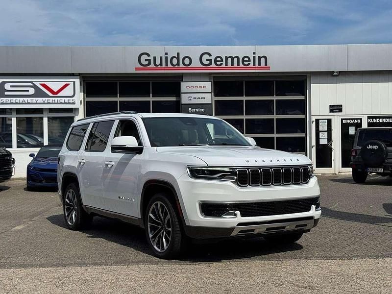 Bright white Neu 2025 Jeep Wagoneer SUV | 111.800 € (Fairer Preis) - Bild 1/4
