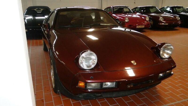 Brugt Porsche 928 310 HK (228 kW) 1982 Rød Coupe