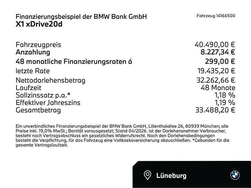 Second-hand BMW X1 Efficient Dynamics 150 CP (110 kW) 2025 Alb SUV
