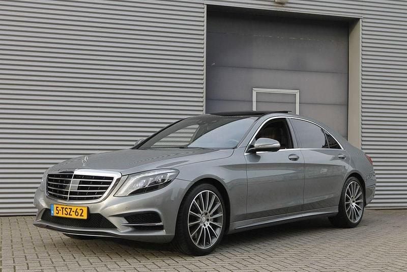 Grau Gebraucht 2014 Mercedes S350 Prestige Limousine | 31.999 € (Guter Preis) - Bild 1/4