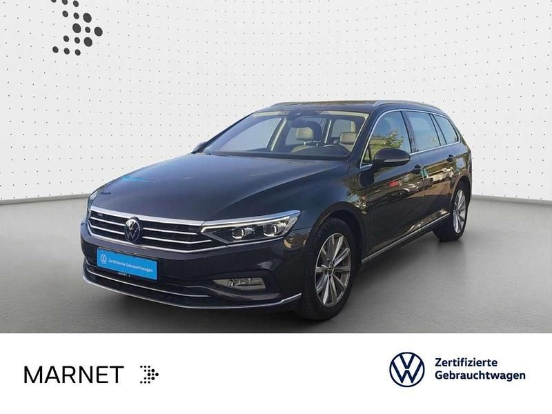 Mangangrau metallic Gebraucht 2021 VW Passat Elegance Kombi | 25.930 € (Fairer Preis) - Bild 1/3