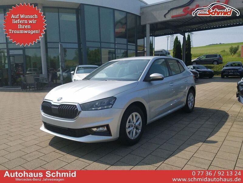 Brilantsilber metallic Neu 2025 Skoda Fabia Kleinwagen | 18.650 € (Fairer Preis) - Bild 1/4