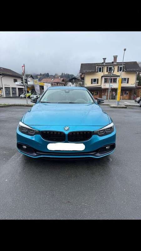 Blau Gebraucht 2019 BMW 430 Sport Line Coupé | 24.999 € (Superpreis) - Bild 1/4