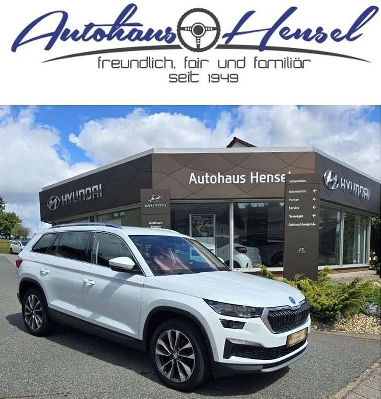 Moon white Gebraucht 2022 Skoda Kodiaq Tour SUV | 29.990 € (Fairer Preis) - Bild 1/4
