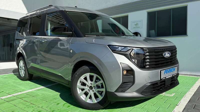 Silber Neu 2024 Ford Tourneo Courier Titanium Van / Kleinbus | 28.950 € (Fairer Preis) - Bild 1/4