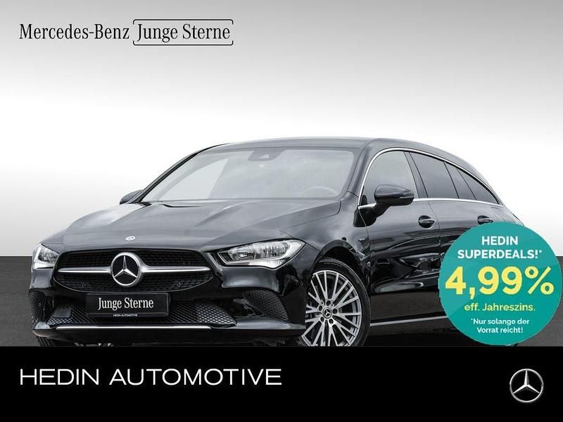 Schwarz Gebraucht 2021 Mercedes CLA250e Shooting Brake Progressive Kombi | 24.870 € (Superpreis) - Bild 1/4